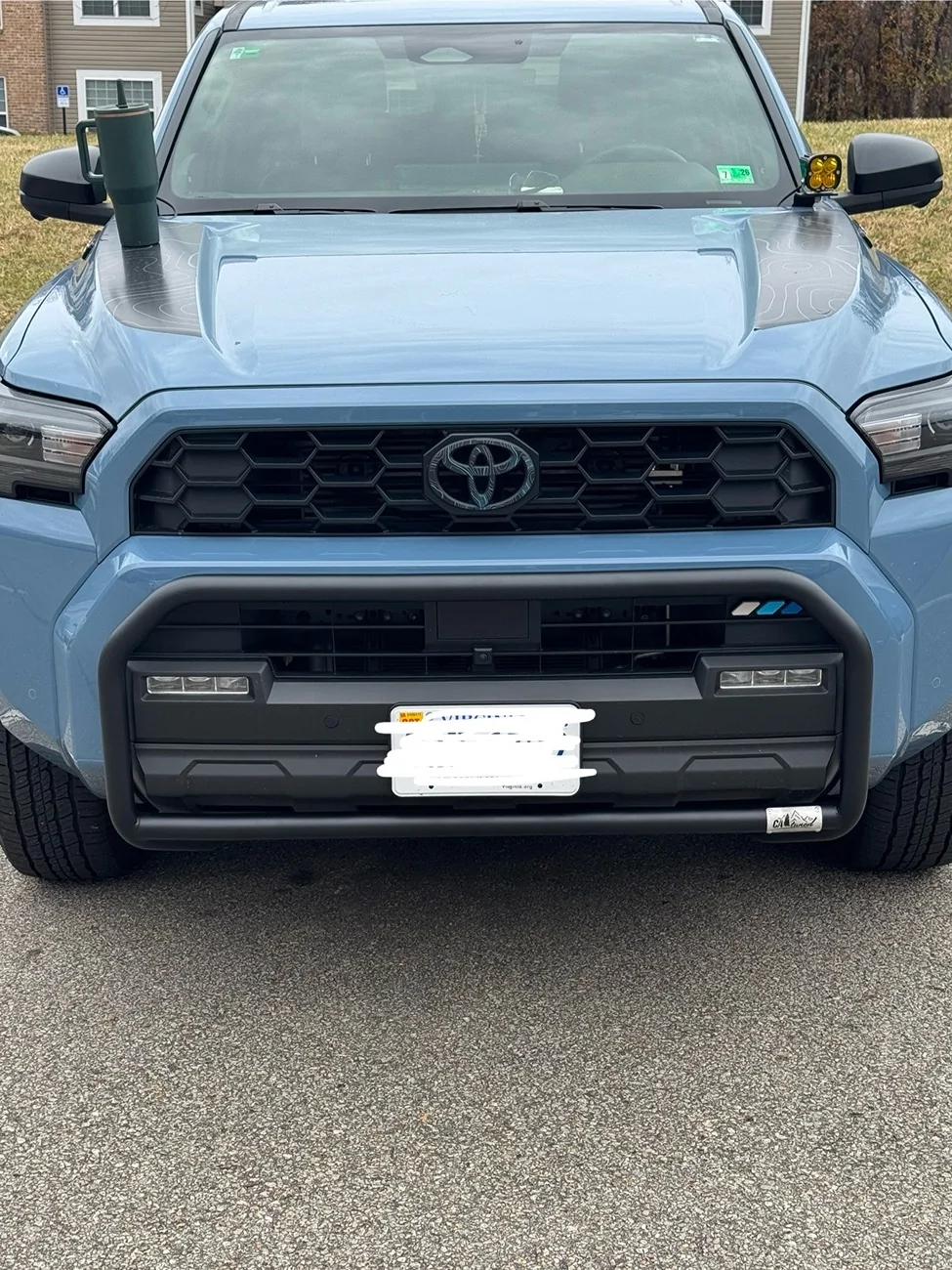 2025 4runner 6th gen CAtuned brush bar guard installed IMG_6619