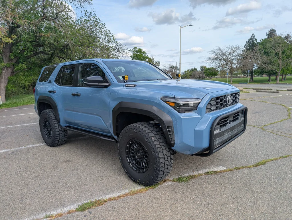 2025 4runner 6th gen CAtuned brush bar guard installed PXL_20250407_232325617_1024x1024