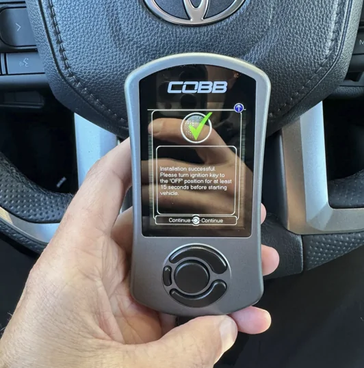 2025 4runner 6th gen CAMTuning 2.4L Tuning development with Cobb Tuning Screenshot 2025-11-10 103423