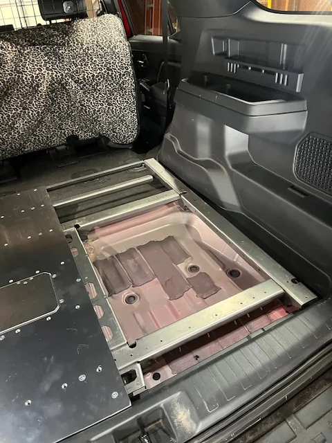 2025 4runner 6th gen Cargo area floor storage platform solution (prototype for 6th gen 4Runner) by American Adventure Lab 1764136376466-bh
