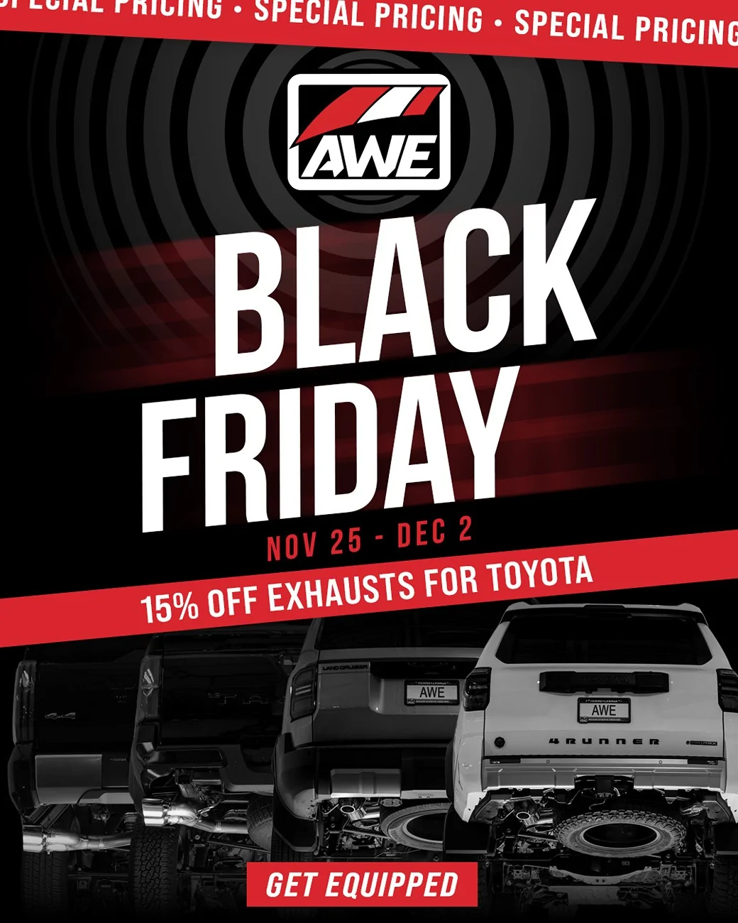 2025 4runner 6th gen [Now Available] AWE Exhaust for the 6th Gen Toyota 4Runner 2.4T A-CTA_Toyota_Truck