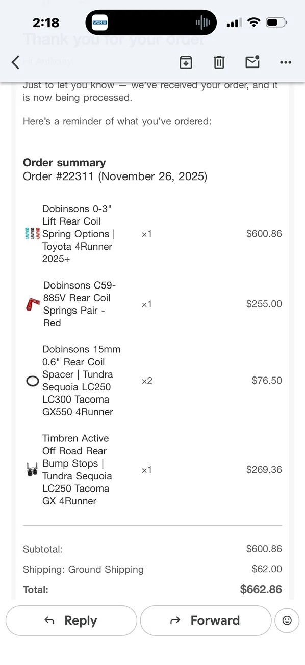 2025 4runner 6th gen Papadop88's Underground 2025 4Runner TRD Pro 6th Gen Build IMG_6253