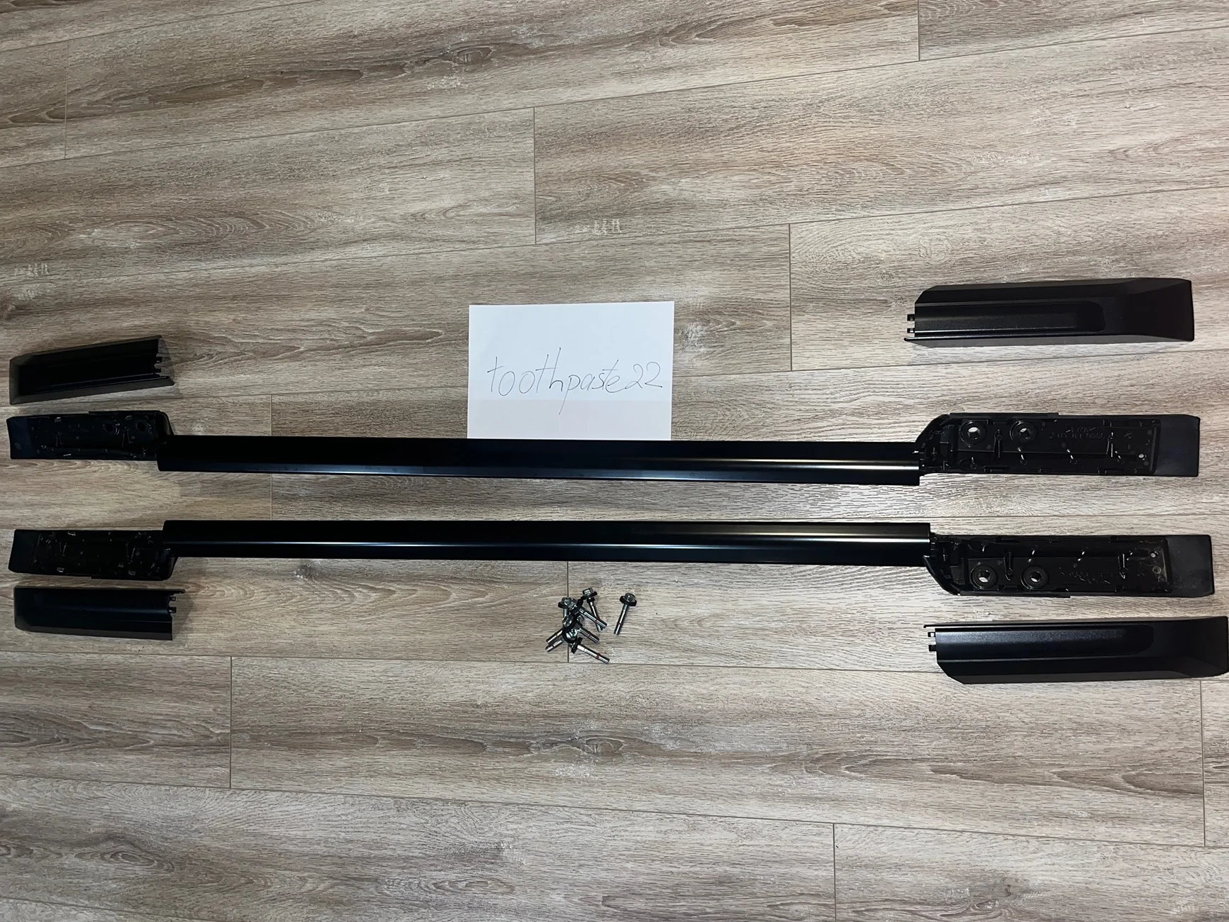 2025 4runner 6th gen WTS: Toyota OEM Black Roof Rails IMG_5090