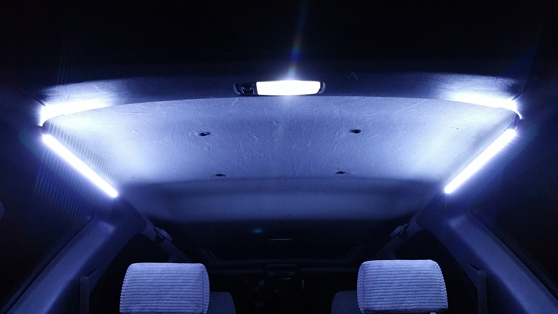 2025 4runner 6th gen Cargo Lamps option install in cargo area interior - photos & DIY instructions 20161029_183219