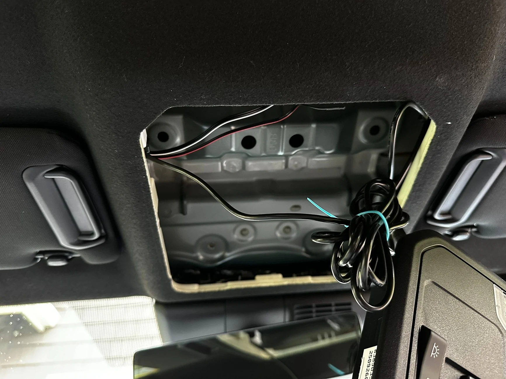 2025 4runner 6th gen Redtiger F7N Elite Dash Cam (front and external rear camera) install with lots of pictures! IMG_7256