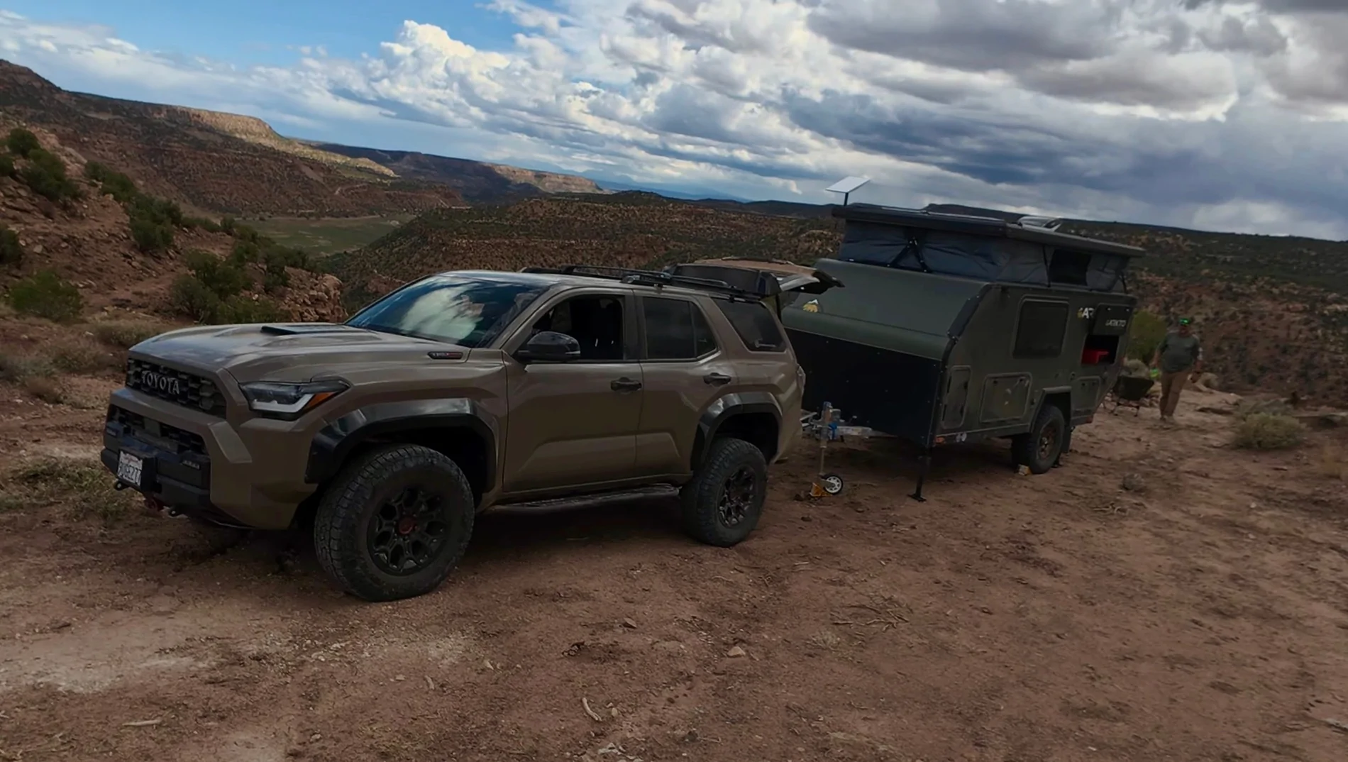 2025 4runner 6th gen Bucket List Camping via Breathtaking Rimrocker Trail + Arkto Campers Trailer IMG_2140