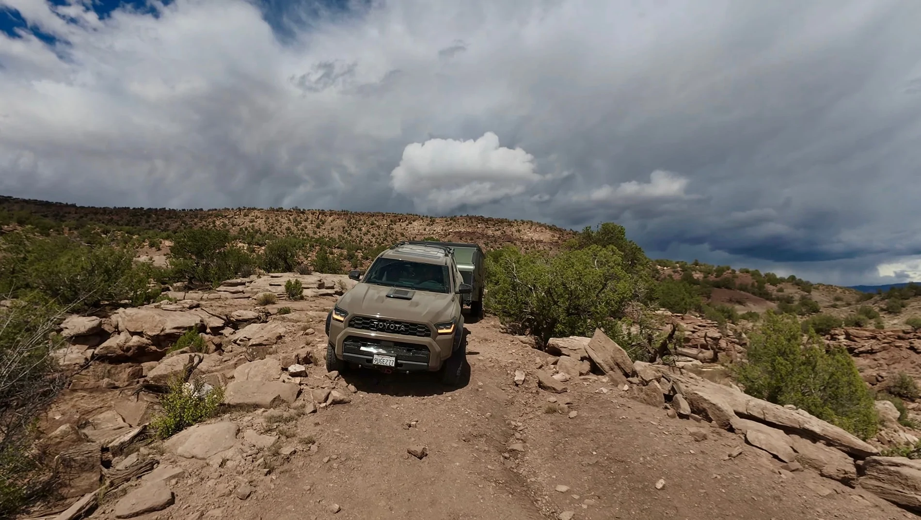 2025 4runner 6th gen Bucket List Camping via Breathtaking Rimrocker Trail + Arkto Campers Trailer IMG_2137
