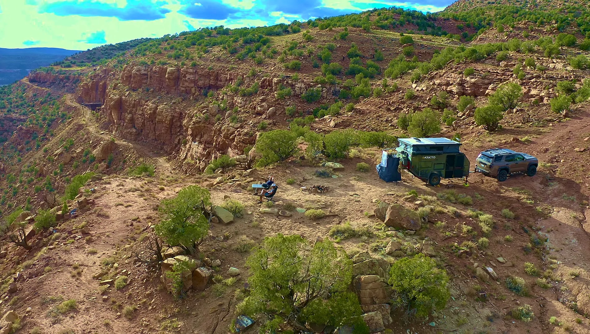 2025 4runner 6th gen Bucket List Camping via Breathtaking Rimrocker Trail + Arkto Campers Trailer IMG_2143