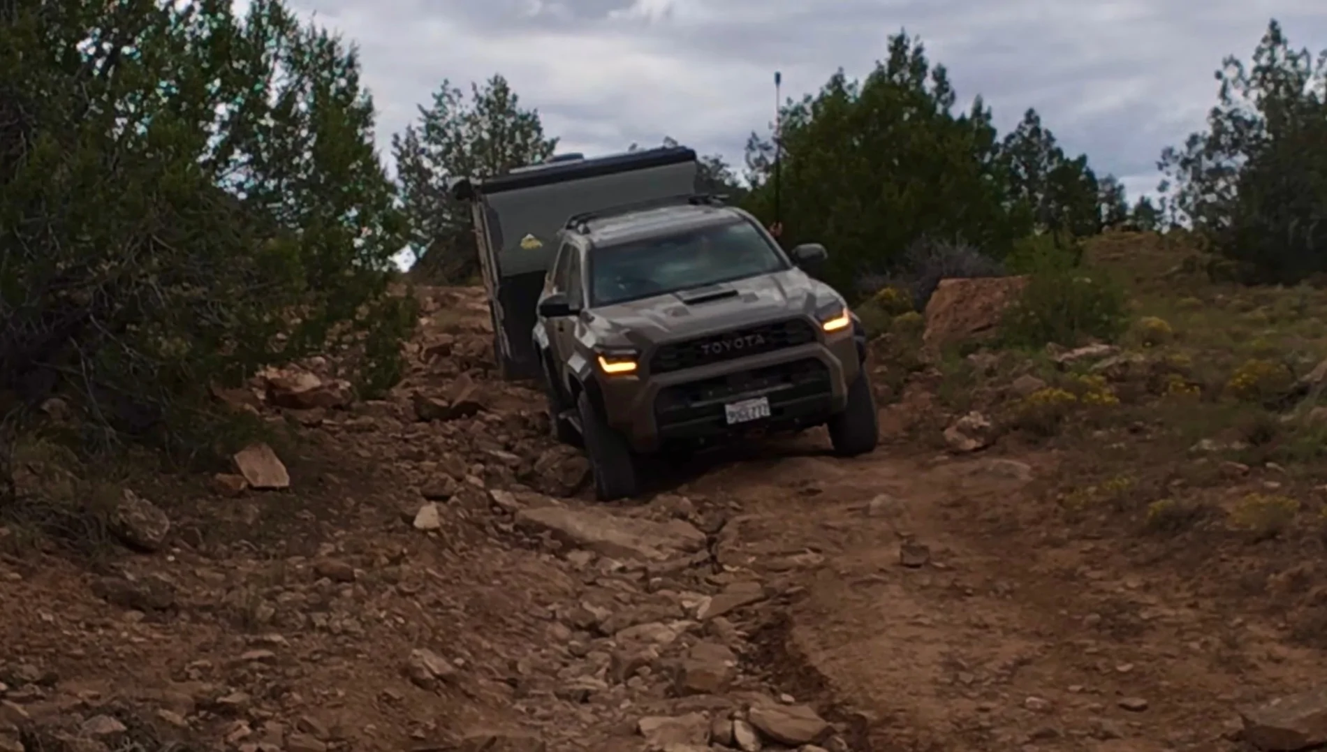 2025 4runner 6th gen Bucket List Camping via Breathtaking Rimrocker Trail + Arkto Campers Trailer IMG_2126