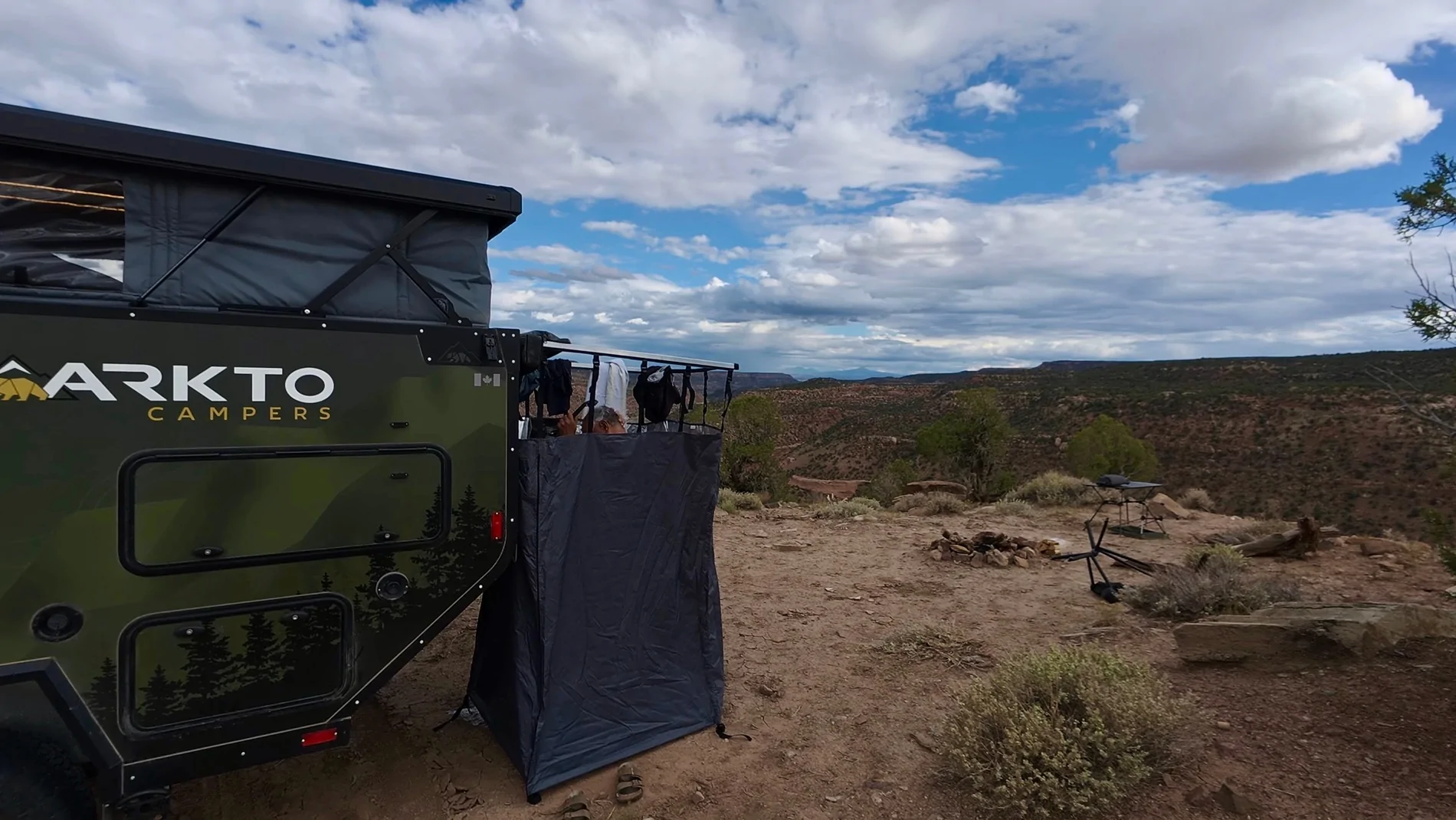 2025 4runner 6th gen Bucket List Camping via Breathtaking Rimrocker Trail + Arkto Campers Trailer IMG_2145