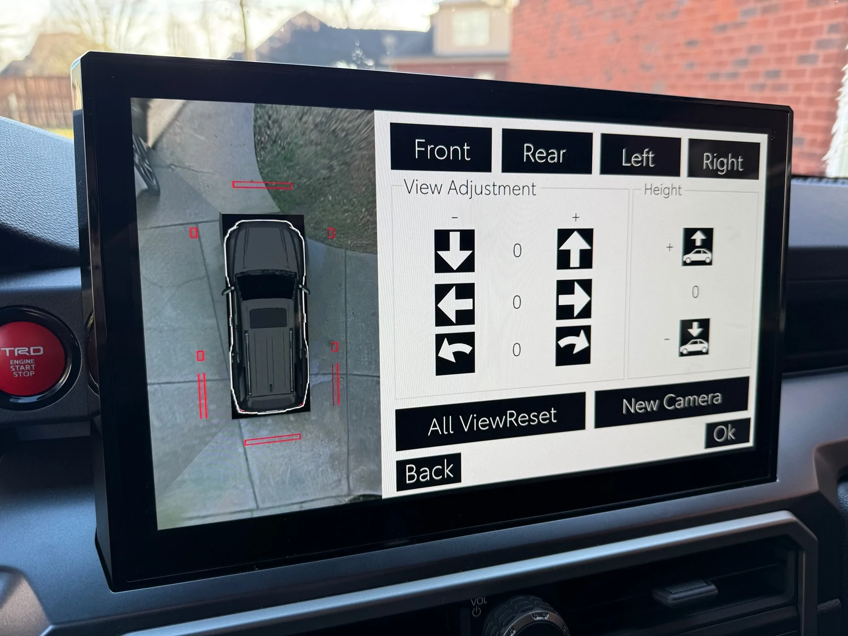 2025 4runner 6th gen 360 Camera calibration / recalibration how-to instructions DIY IMG_0911