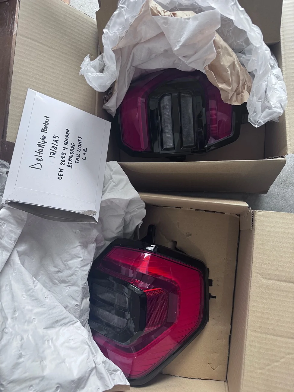 2025 4runner 6th gen 6th Gen 4Runner Standard Taillights IMG_7369