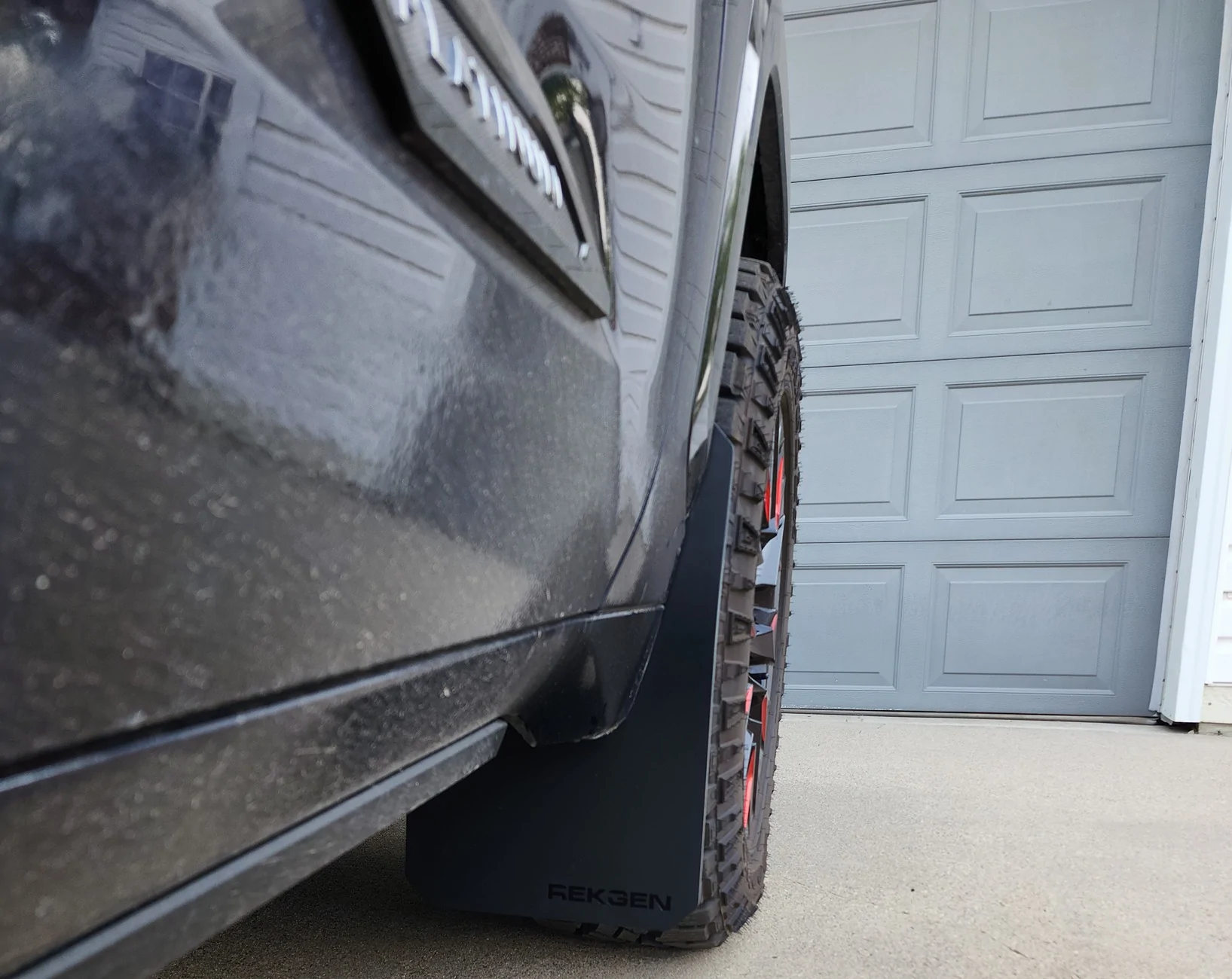 2025 4runner 6th gen Those running OEM mud guards and OEM auto boards in winter ... 2023 Tundra Mudflaps Rekgen Front 1 (resized)