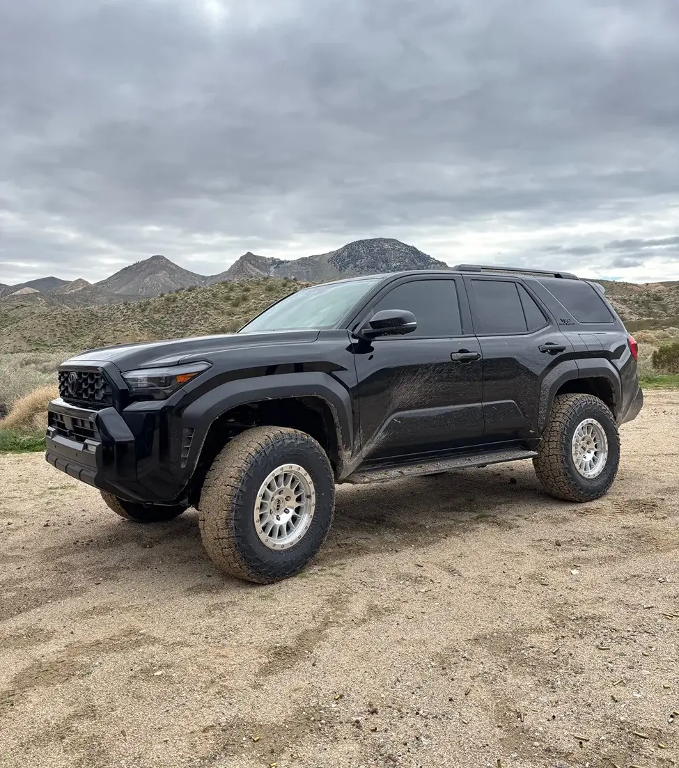 2025 4runner 6th gen Aftermarket Wheels, Bigger Tires, Lift Kits (Compilation) for 2025+ 4Runner 6th Gen -- Add Yours! 4Runner TRD ORP - OME MT64 suspension, SSW Dakar Evo +25, Falken AT4 285:75:17 1