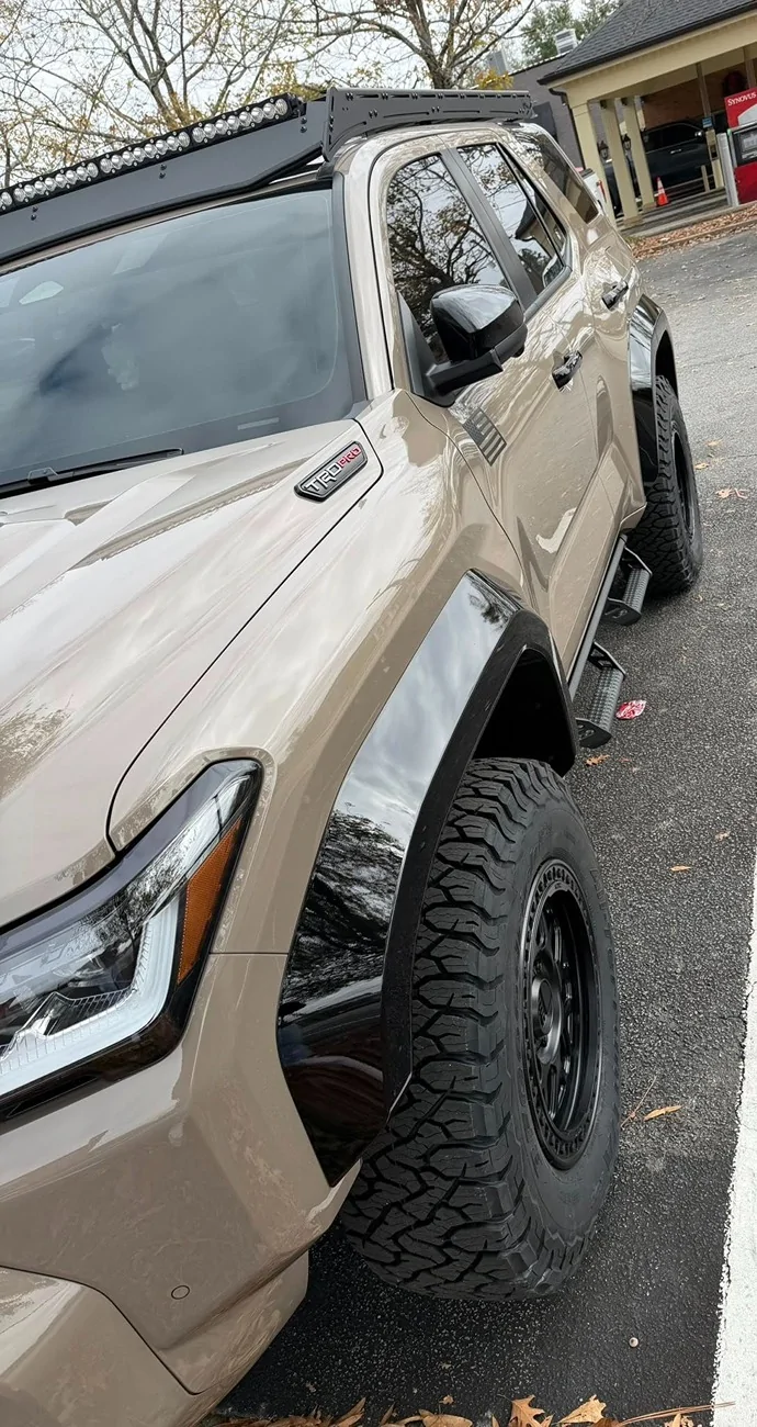2025 4runner 6th gen Aftermarket Wheels, Bigger Tires, Lift Kits (Compilation) for 2025+ 4Runner 6th Gen -- Add Yours! TRD Pro on 285:70:18 KO3 tires + KMC GRS +18 offset wheels, no lift 2