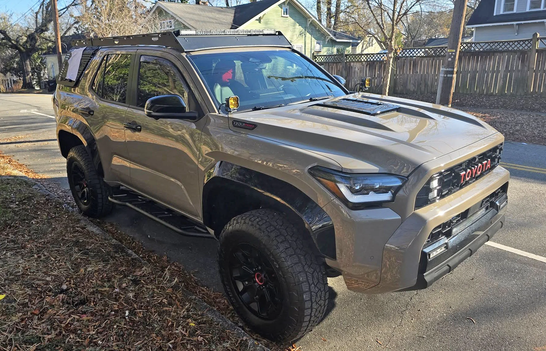2025 4runner 6th gen Mudbath TRD Pro Build: Westcott lift and sliders, Sherpa rack and side molle panels, Diode Dynamics SS40 40" light bar and SS3 ditch lights TRD Pro Build: Westcott lift and sliders, Sherpa rack and side molle panels, Diode Dynamics S
