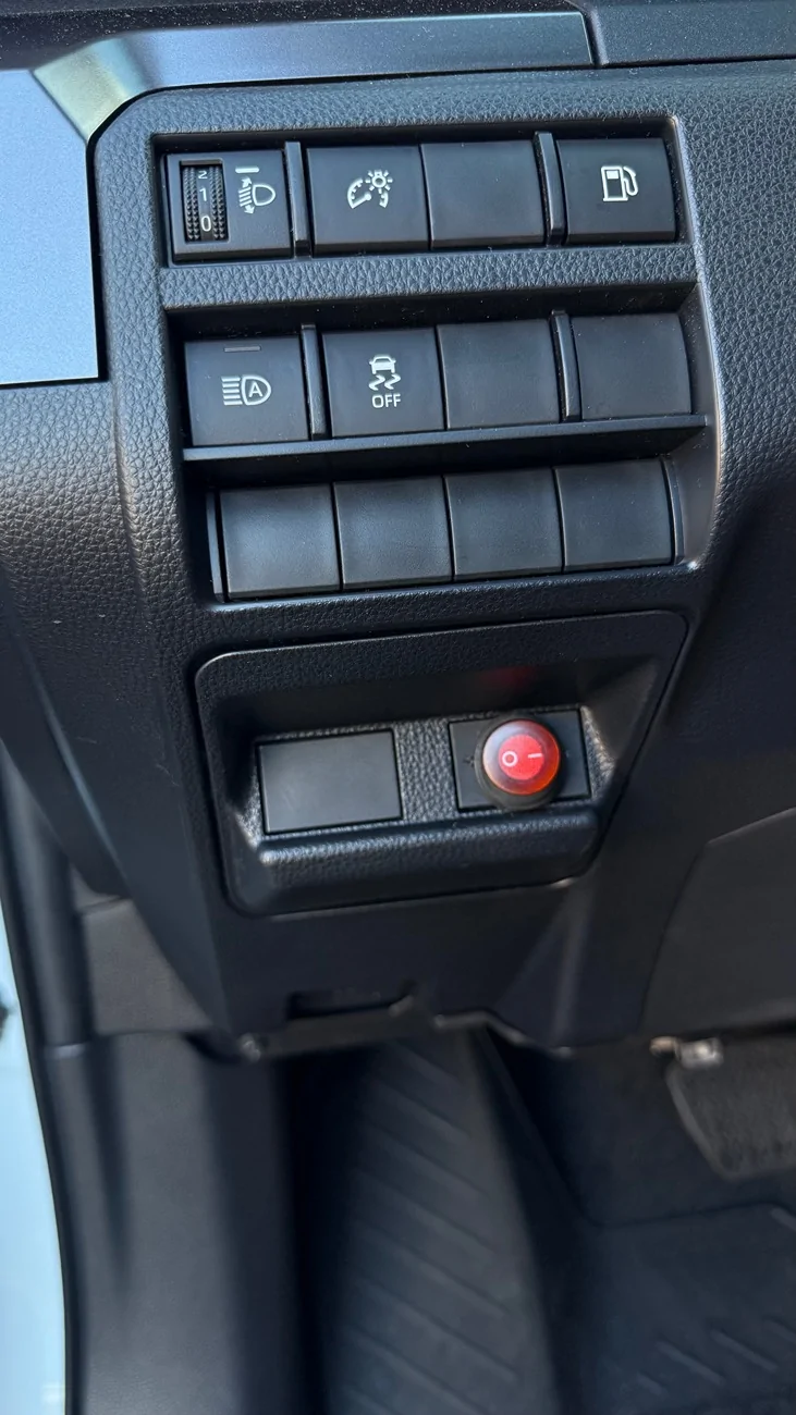 2025 4runner 6th gen Baja Designs Ditch Lights Installed on SR5 IMG_2876