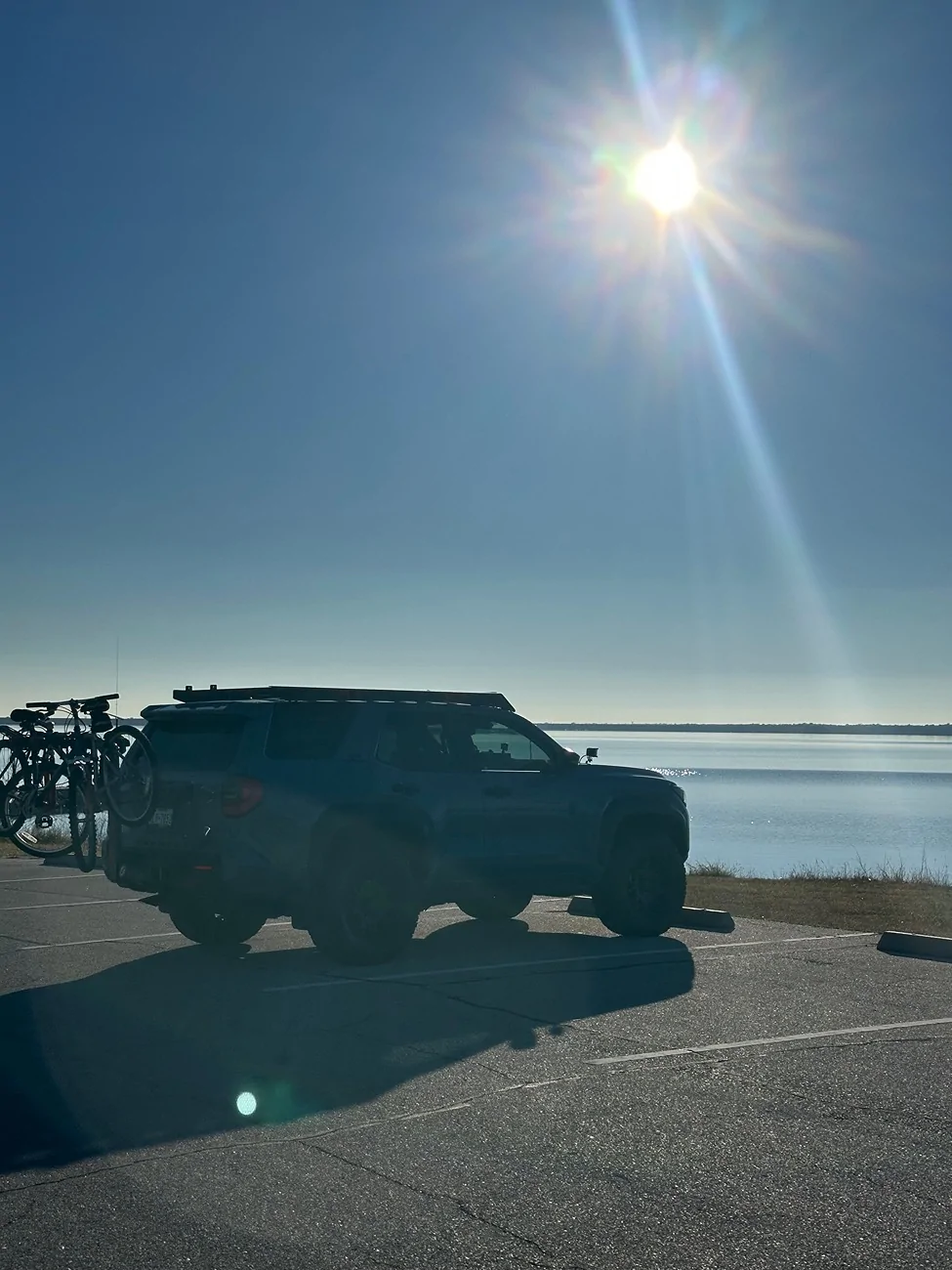 2025 4runner 6th gen Blue got new shoes: Falken 285/70/18 + TRD wheels installed on TRD ORP IMG_5272