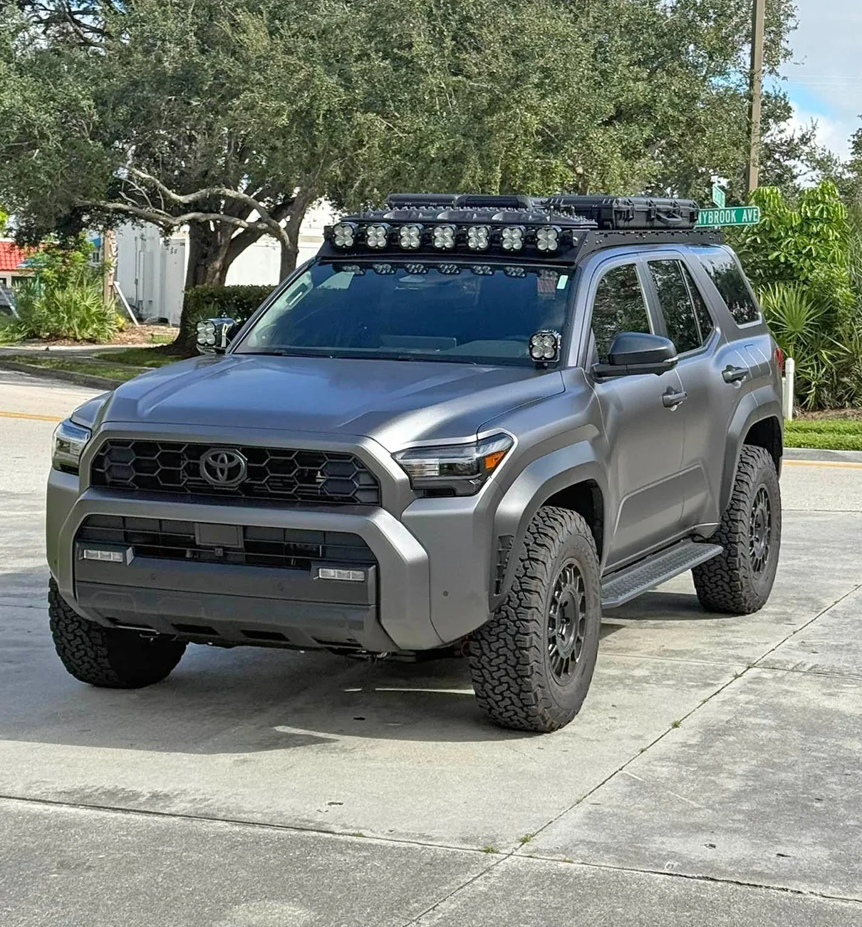 2025 4runner 6th gen TRD ORP build: Satin Dark Gray wrap, Dissent winch bumper, 12k winch, Baja lights, 285/75/17 KO2 tires, Black Rhino +25mm offset, roof rack mods! TRD ORP build: Satin Dark Gray wrap, Dissent winch bumper, 12k winch, Baja lights, 285:75:17 