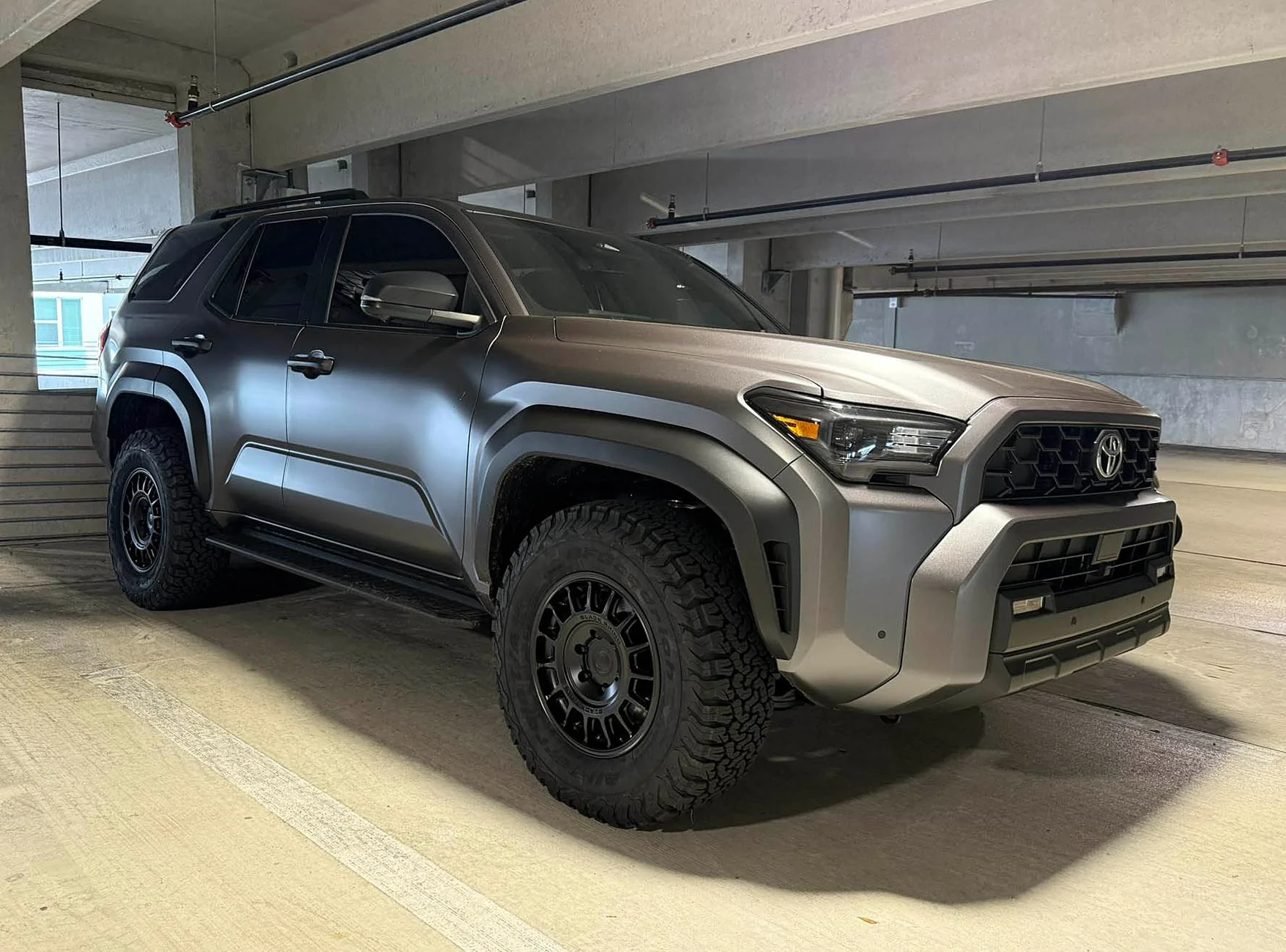 2025 4runner 6th gen TRD ORP build: Satin Dark Gray wrap, Dissent winch bumper, 12k winch, Baja lights, 285/75/17 KO2 tires, Black Rhino +25mm offset, roof rack mods! TRD ORP build: Satin Dark Gray wrap, Dissent winch bumper, 12k winch, Baja lights, 285:75:17 