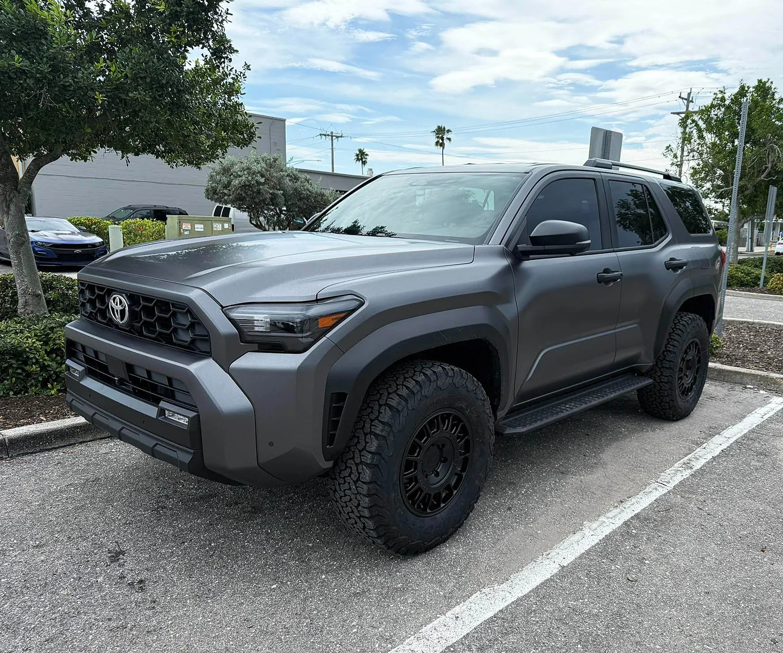 2025 4runner 6th gen TRD ORP build: Satin Dark Gray wrap, Dissent winch bumper, 12k winch, Baja lights, 285/75/17 KO2 tires, Black Rhino +25mm offset, roof rack mods! TRD ORP build: Satin Dark Gray wrap, Dissent winch bumper, 12k winch, Baja lights, 285:75:17 