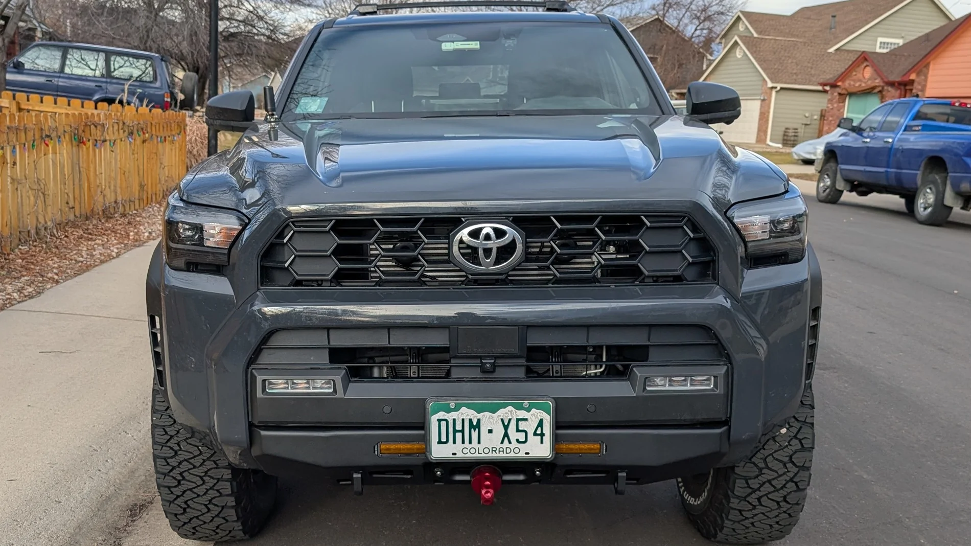 2025 4runner 6th gen RCI Pike Front Bumper with Warn ZEON 10 Winch installed PXL_20251211_160504874.MP
