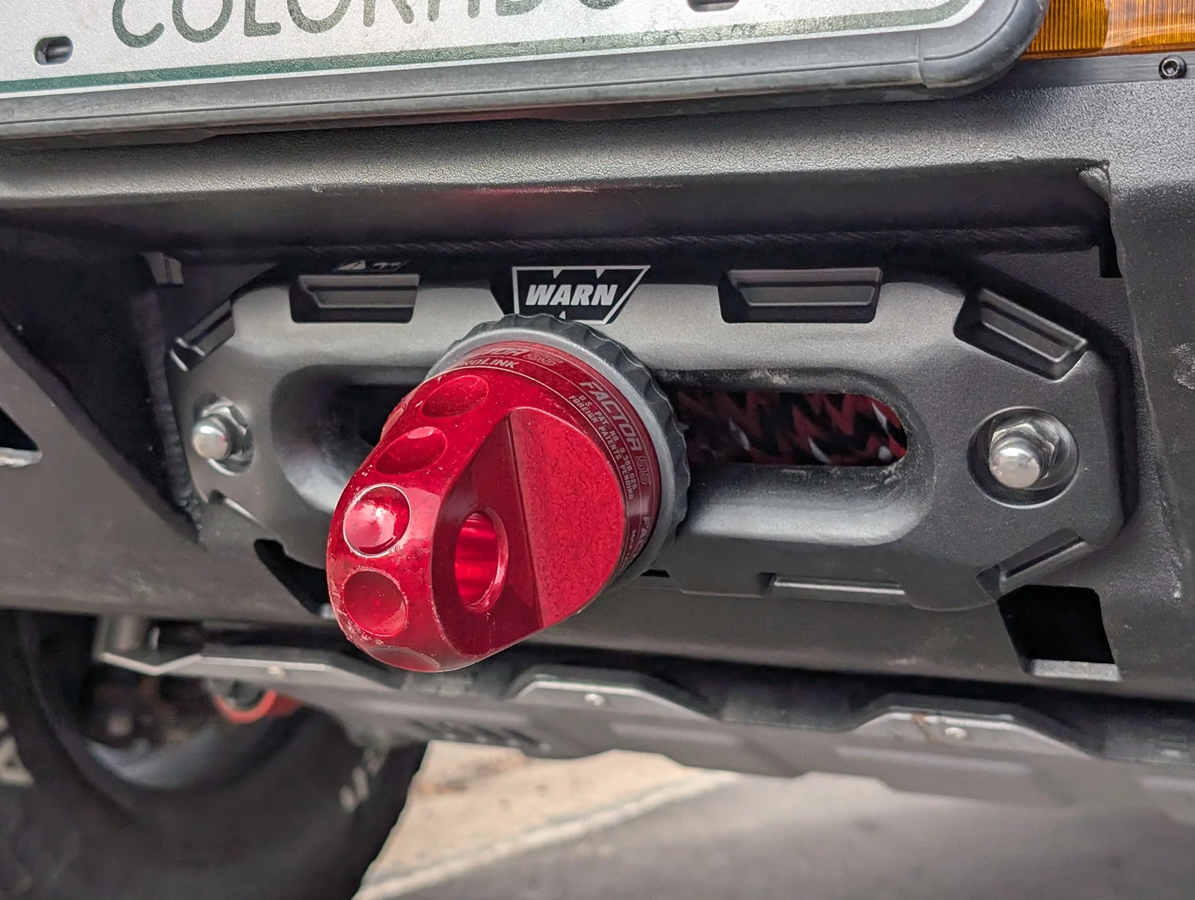 2025 4runner 6th gen RCI Pike Front Bumper with Warn ZEON 10 Winch installed PXL_20251211_162118771