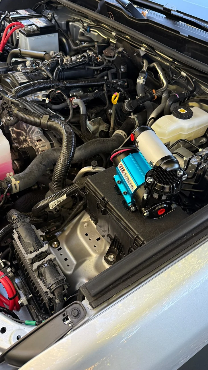 2025 4runner 6th gen Any suggestions on how and where I can mount this air compressor? IMG_2927