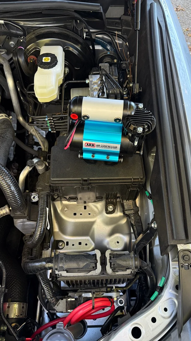 2025 4runner 6th gen Any suggestions on how and where I can mount this air compressor? IMG_2929