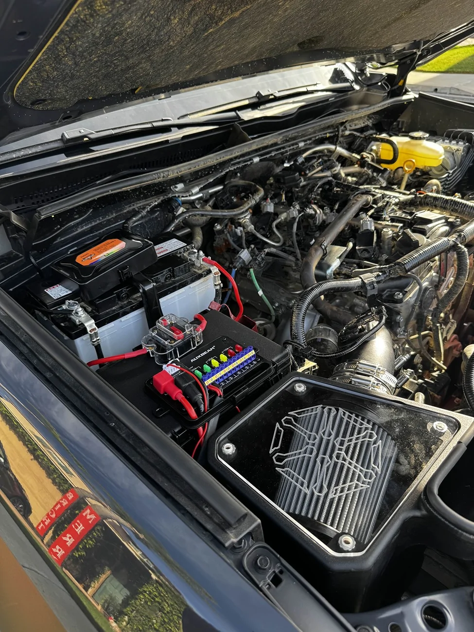 2025 4runner 6th gen Auxbeam Switch Panel & 3" Inch Pod Lights installed IMG_8711