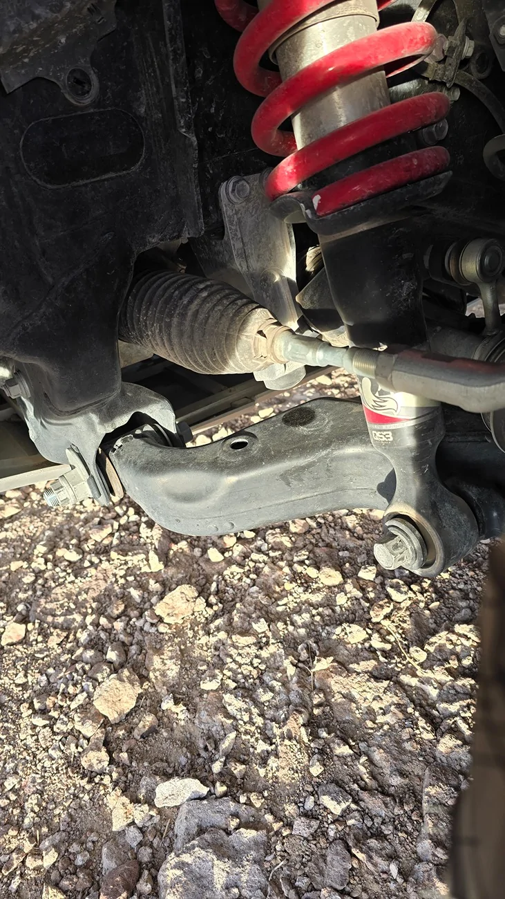 2025 4runner 6th gen Front & Rear Bumpstops Upgrade (brackets from LC250 / GX550 are direct bolt-on) 20251105_163200