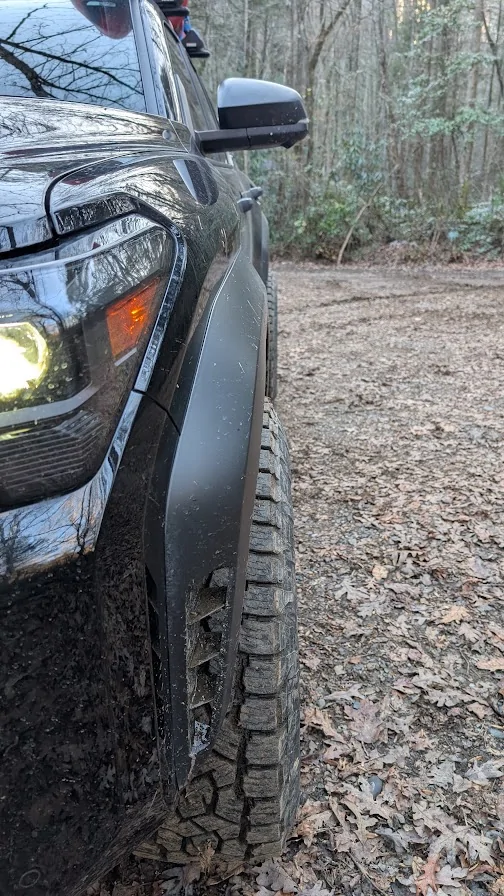 2025 4runner 6th gen Bronze Fuel Shoks/Toyo AT3s on Black ORP PXL_20251213_211354066.MP