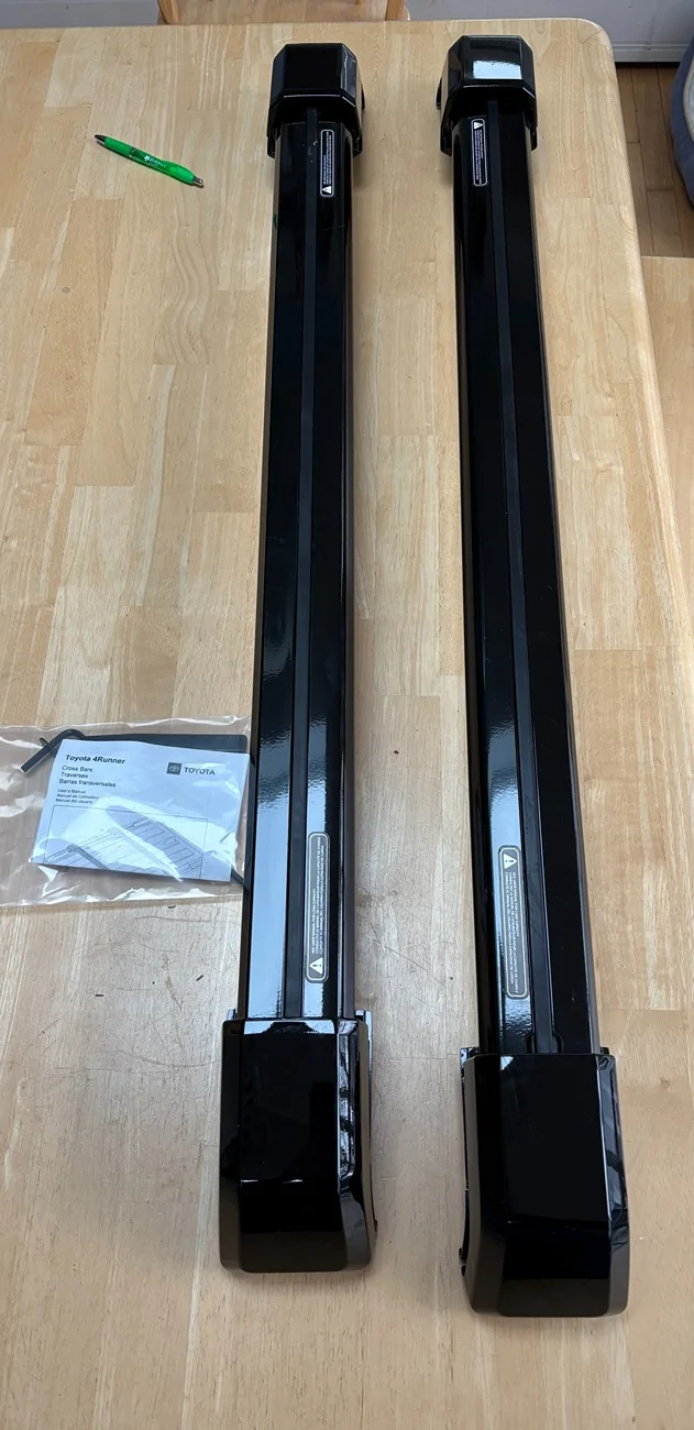 2025 4runner 6th gen WTS - 2025 ORP OEM roof rack cross bars (part PT970-89251) - $200 obo IMG_2037