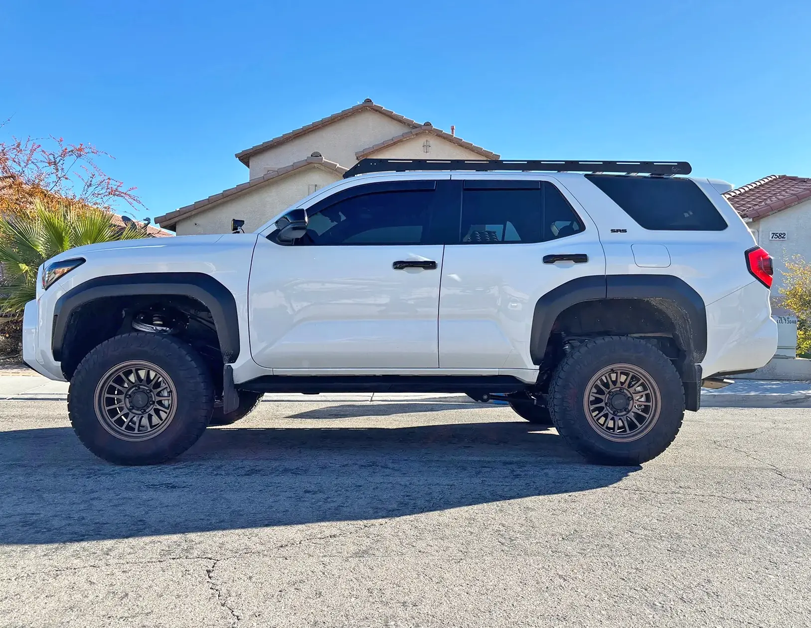 2025 4runner 6th gen Ironman 4x4 IM2.5 Stage 2 suspension on RRW RR7-S +25 offset wheels + Toyo Open Country AT3 Tires (265/70/17) Ironman 4x4 IM2.5 Stage 2 suspension kit installed 2