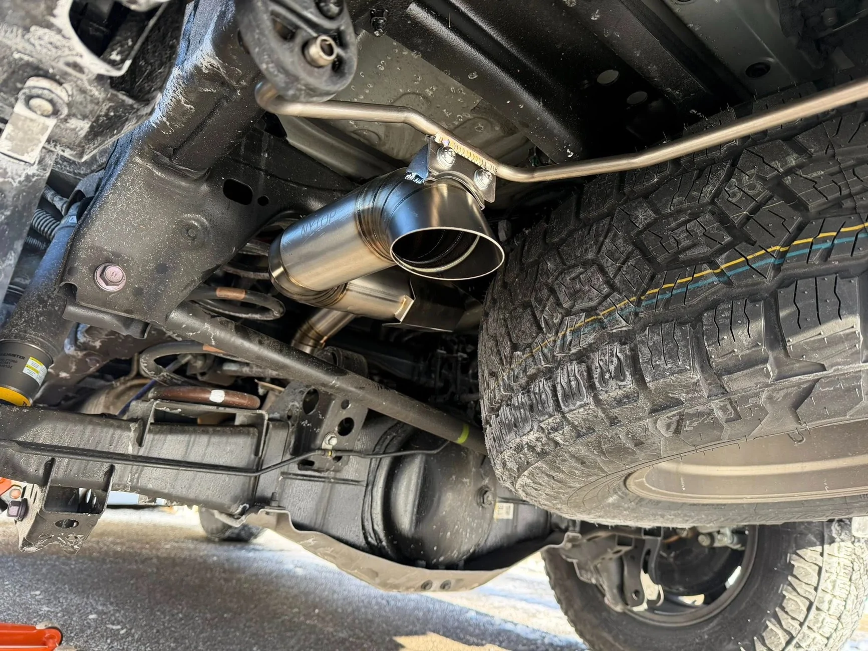2025 4runner 6th gen NYTOP Axle Dump (axle-back) Exhaust installed w/ sound clip video NYTOP Axle Dump (axle-back) Exhaust installed w: sound clip video 3