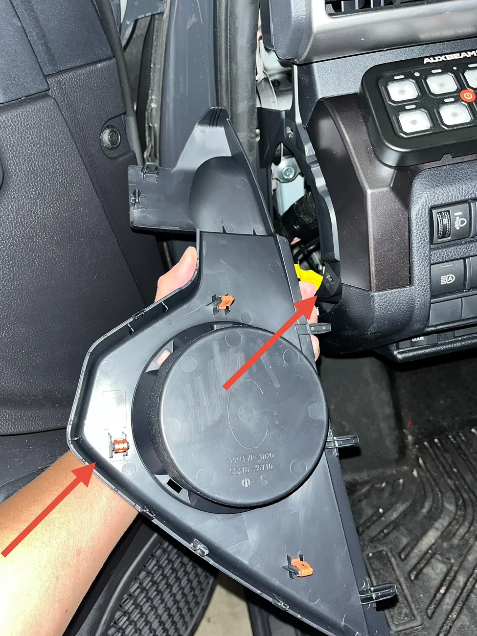 2025 4runner 6th gen Auxbeam (or other panels) mount on OEM trim IMG_5210