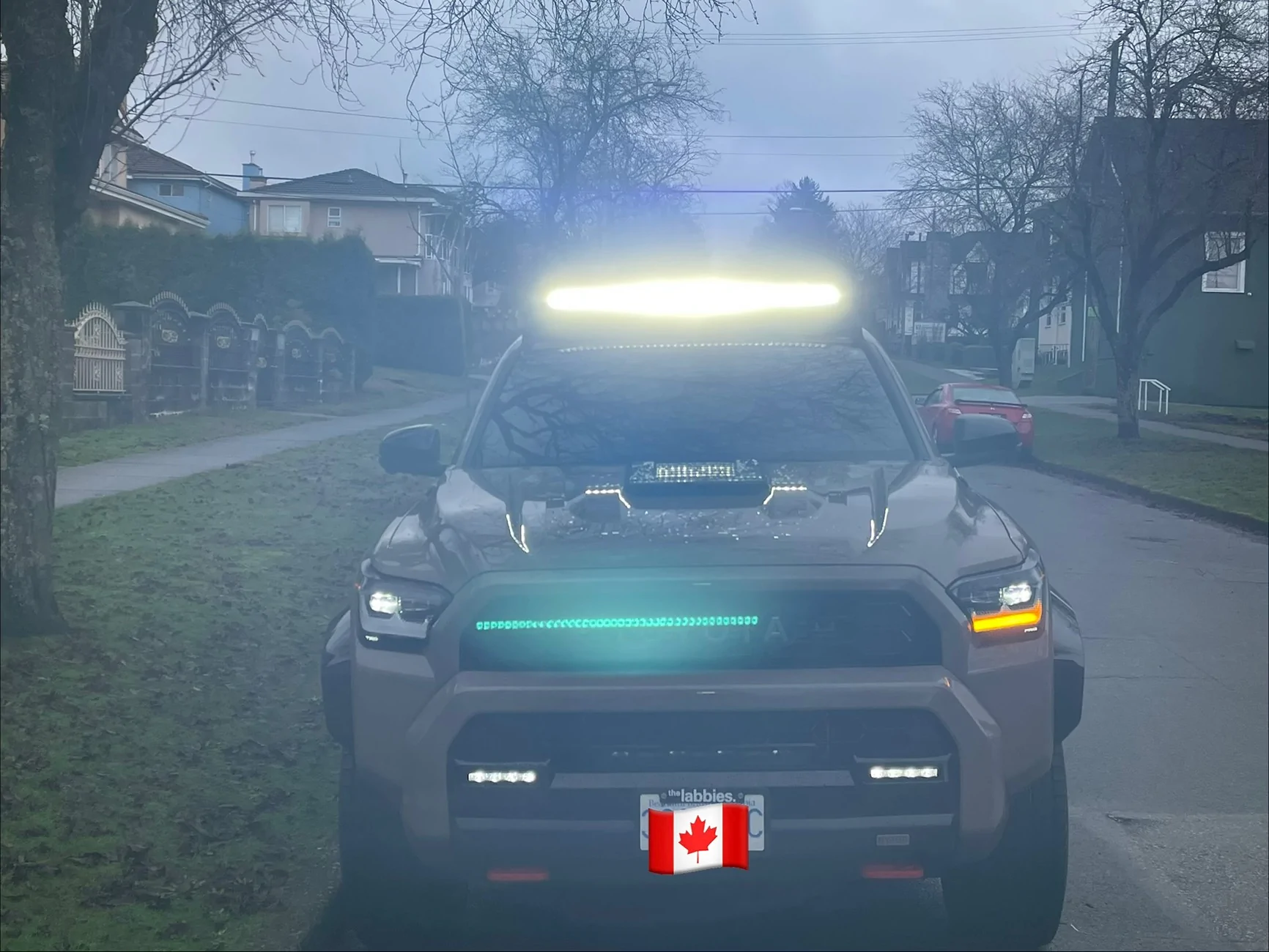 2025 4runner 6th gen Stedi ST3K 41.5" light bar installed on TRD Pro 1765921561137-7g