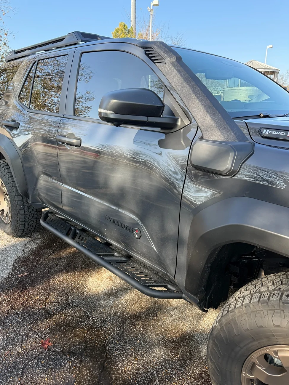 2025 4runner 6th gen Trailhunter rock rails to Westcott sliders in East TN IMG_0559