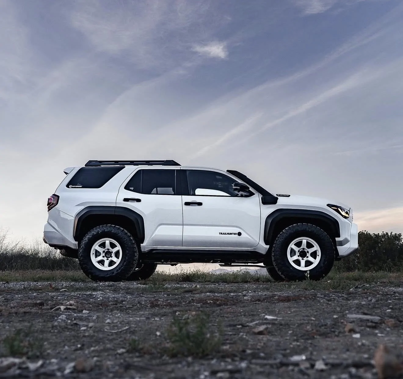 2025 4runner 6th gen ICE CAP WHITE Photos 4Runner 6th Gen (2025+) White wheels Ice Cap 4Runner Trailhunter 1