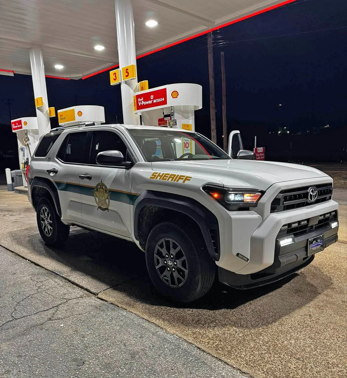 2025 4runner 6th gen Tennessee Sheriff 4Runner Police Vehicle Tennessee Sheriff 4Runner Police Vehicle 2