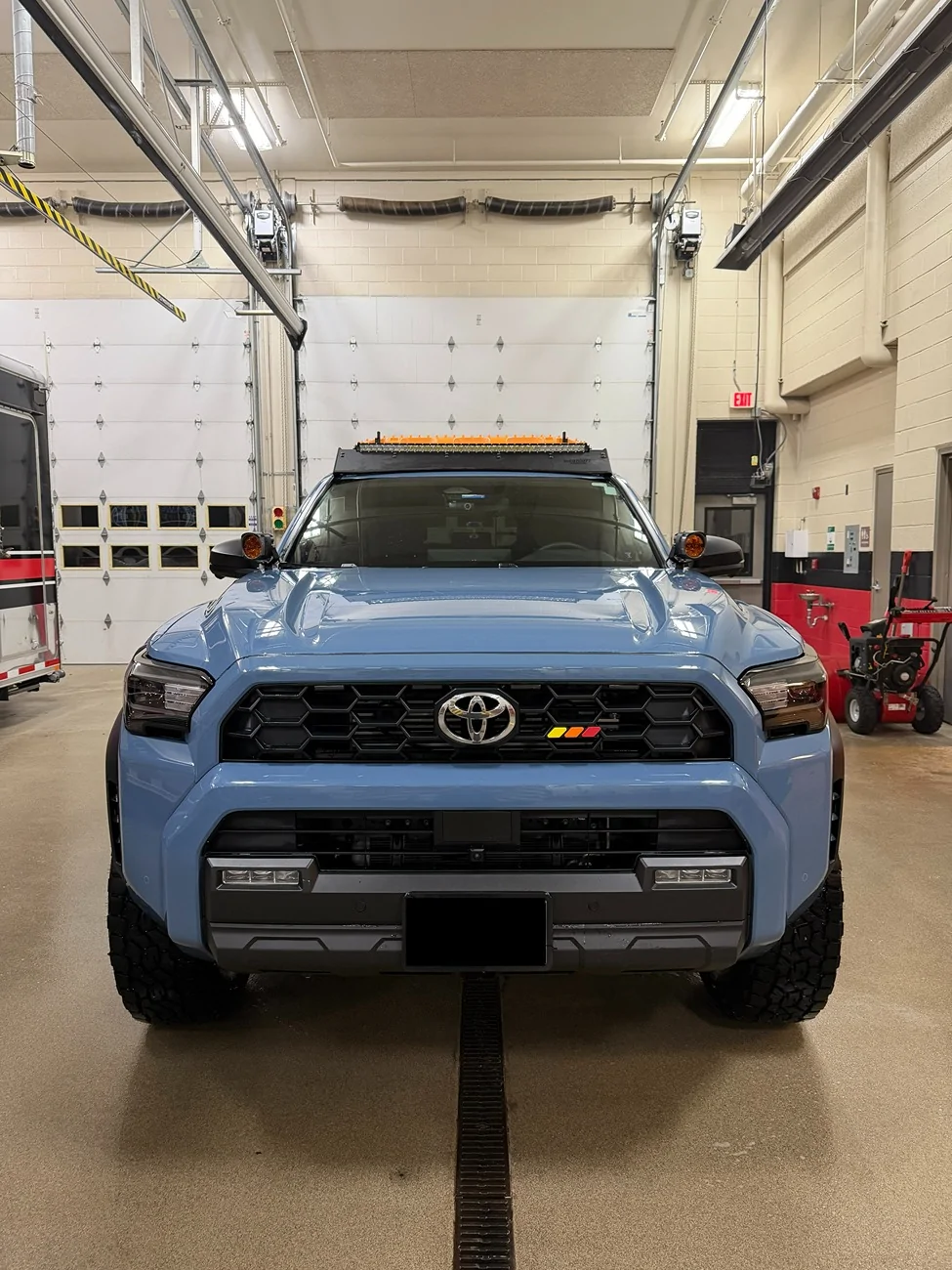 2025 4runner 6th gen Heritage Blue Hybrid Build (Almost Complete) front