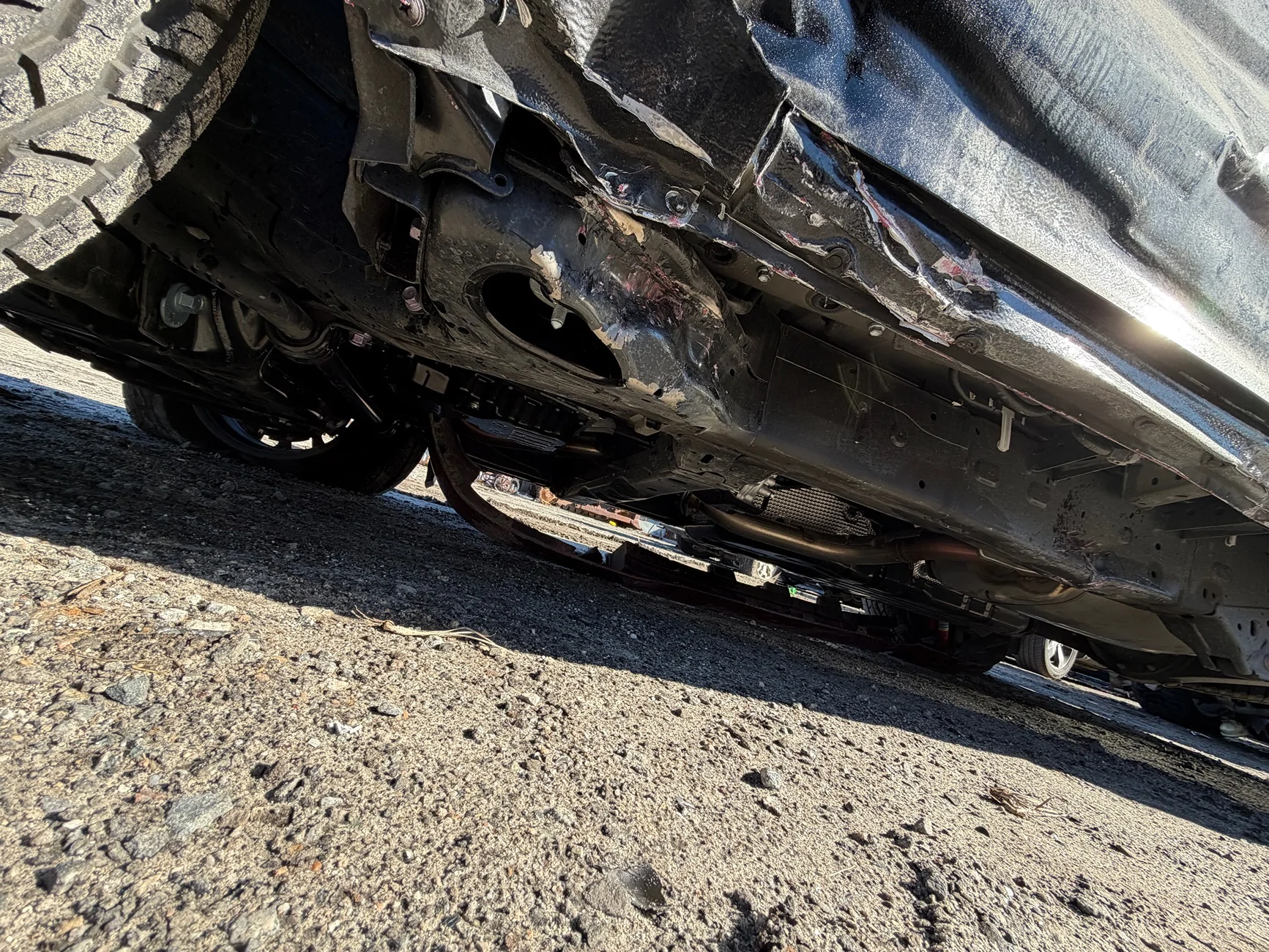 2025 4runner 6th gen My new TRD ORP saved my life! Accident / collision with F-150 pickup IMG_1083