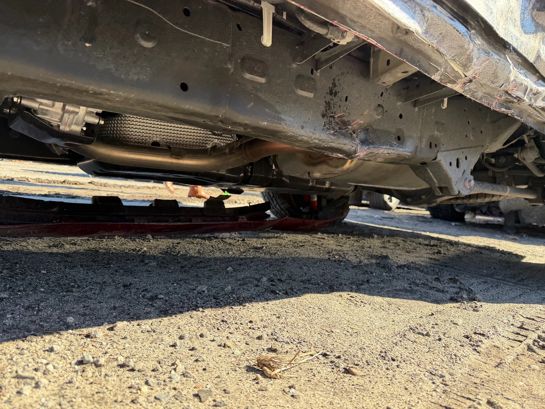 2025 4runner 6th gen My new TRD ORP saved my life! Accident / collision with F-150 pickup IMG_1096