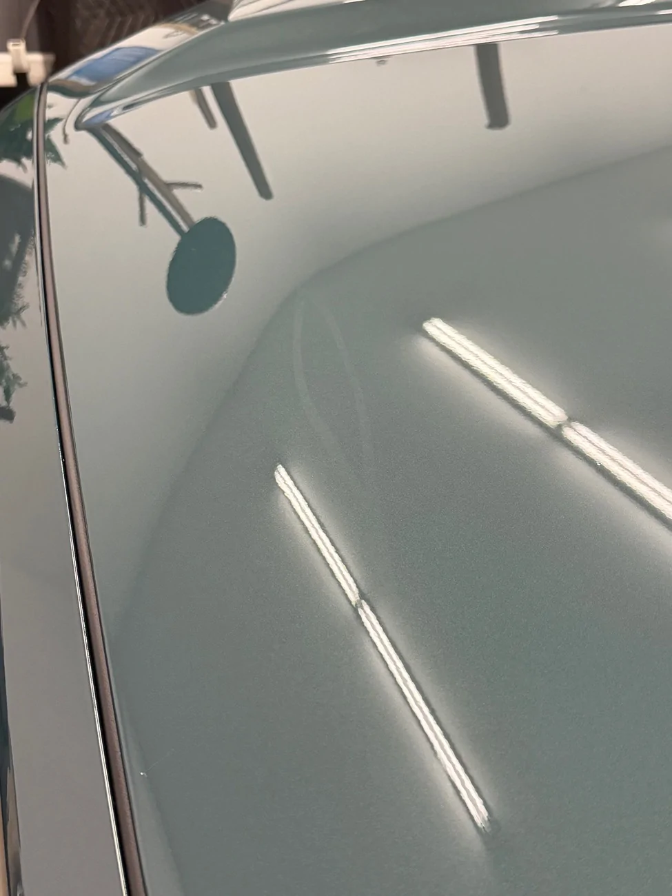 2025 4runner 6th gen Strange mark on my hood IMG_5628