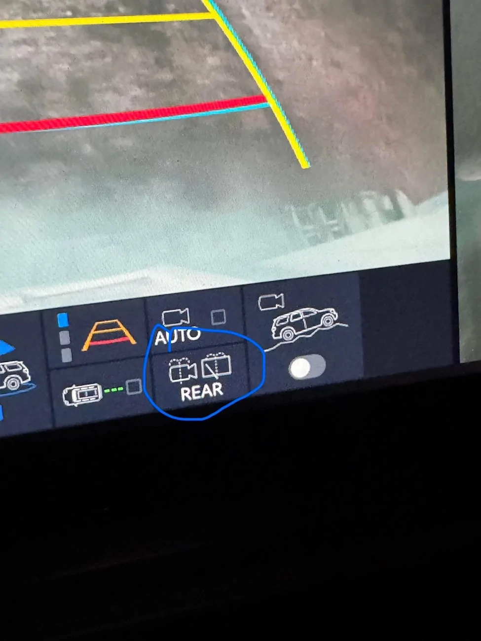 2025 4runner 6th gen Reverse camera wash function, is there one? IMG_7862