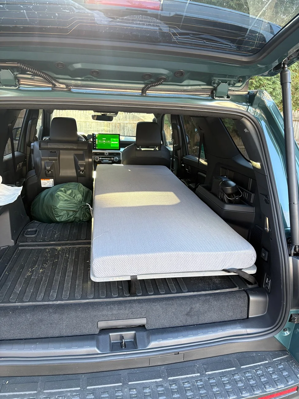 2025 4runner 6th gen Homemade sleeping platform for my ORP Hybrid mat-1