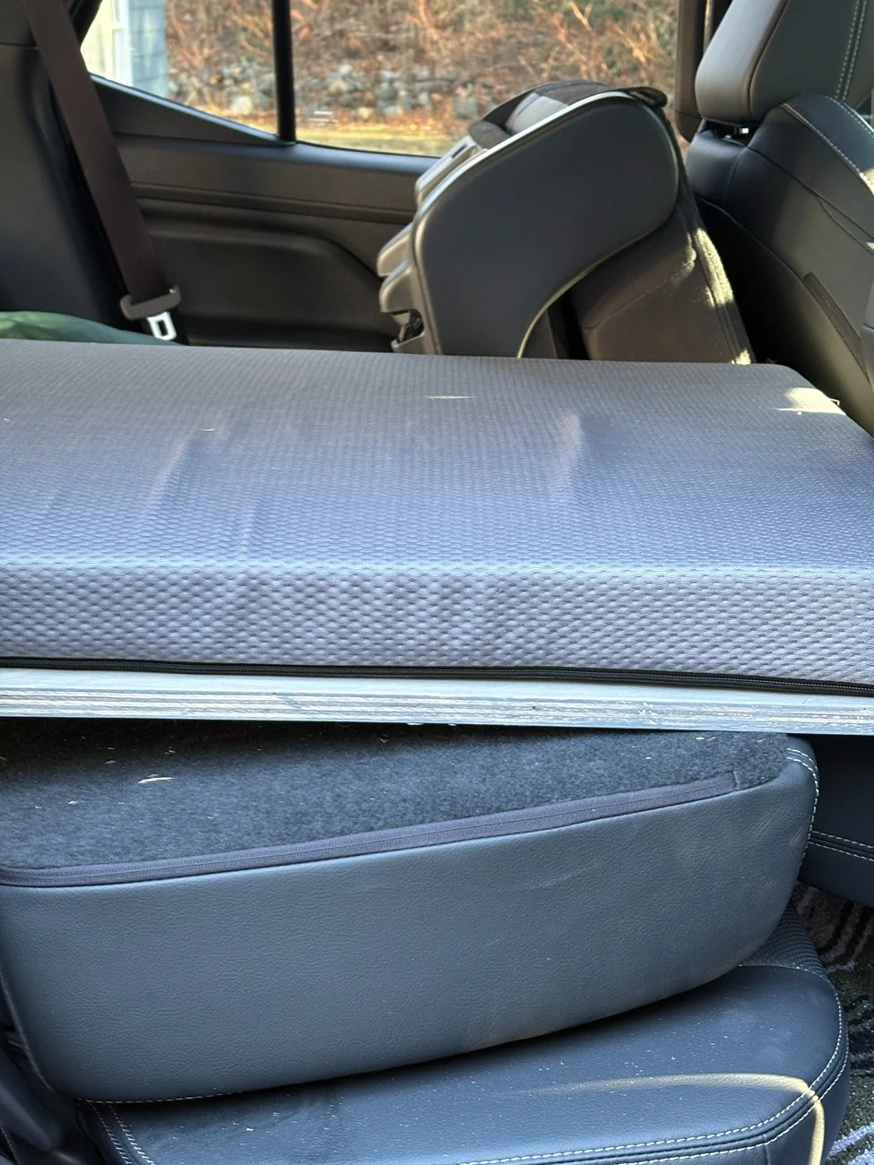 2025 4runner 6th gen Homemade sleeping platform for my ORP Hybrid mat-2