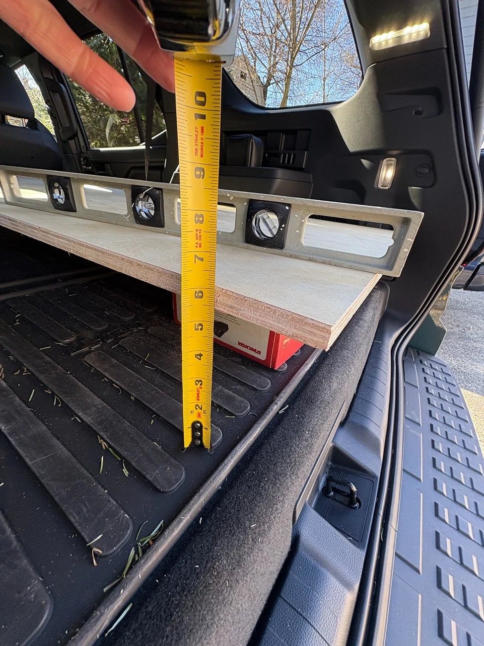 2025 4runner 6th gen Homemade sleeping platform for my ORP Hybrid plat-level2