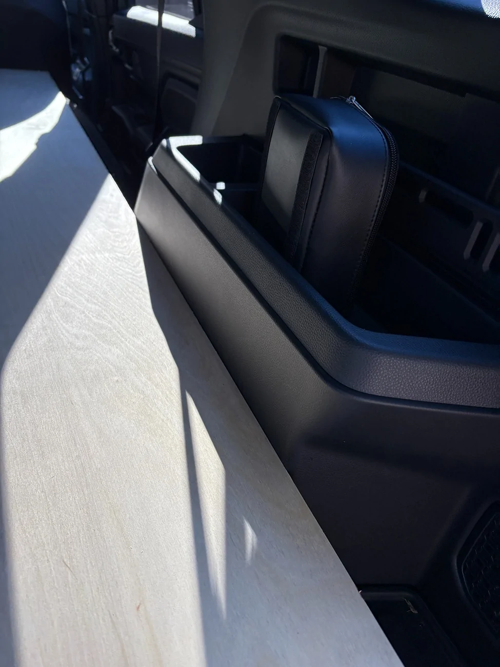 2025 4runner 6th gen Homemade sleeping platform for my ORP Hybrid plat-right-seat