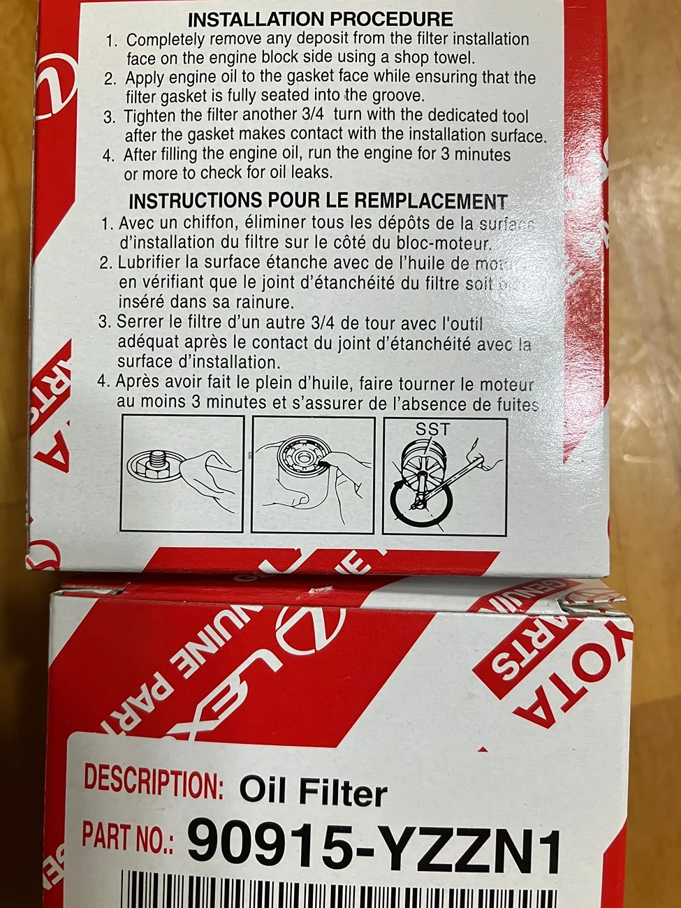 2025 4runner 6th gen Torque Spec for Oil Filter Installation IMG_0718